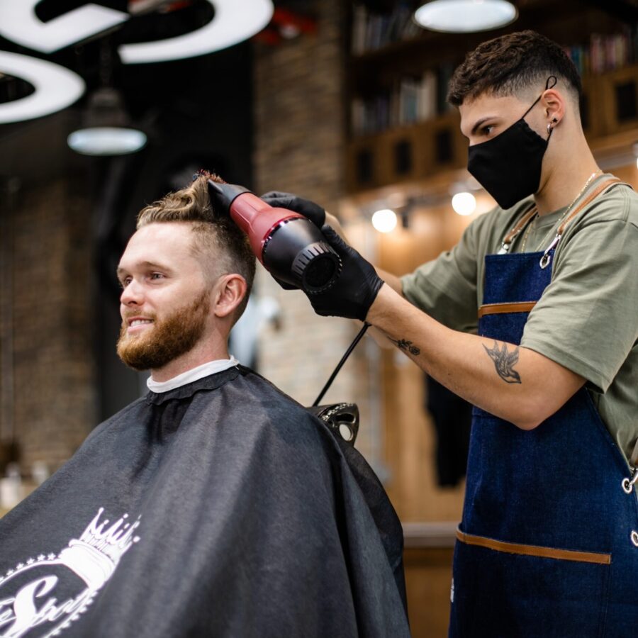 Hair-cutting Colouring